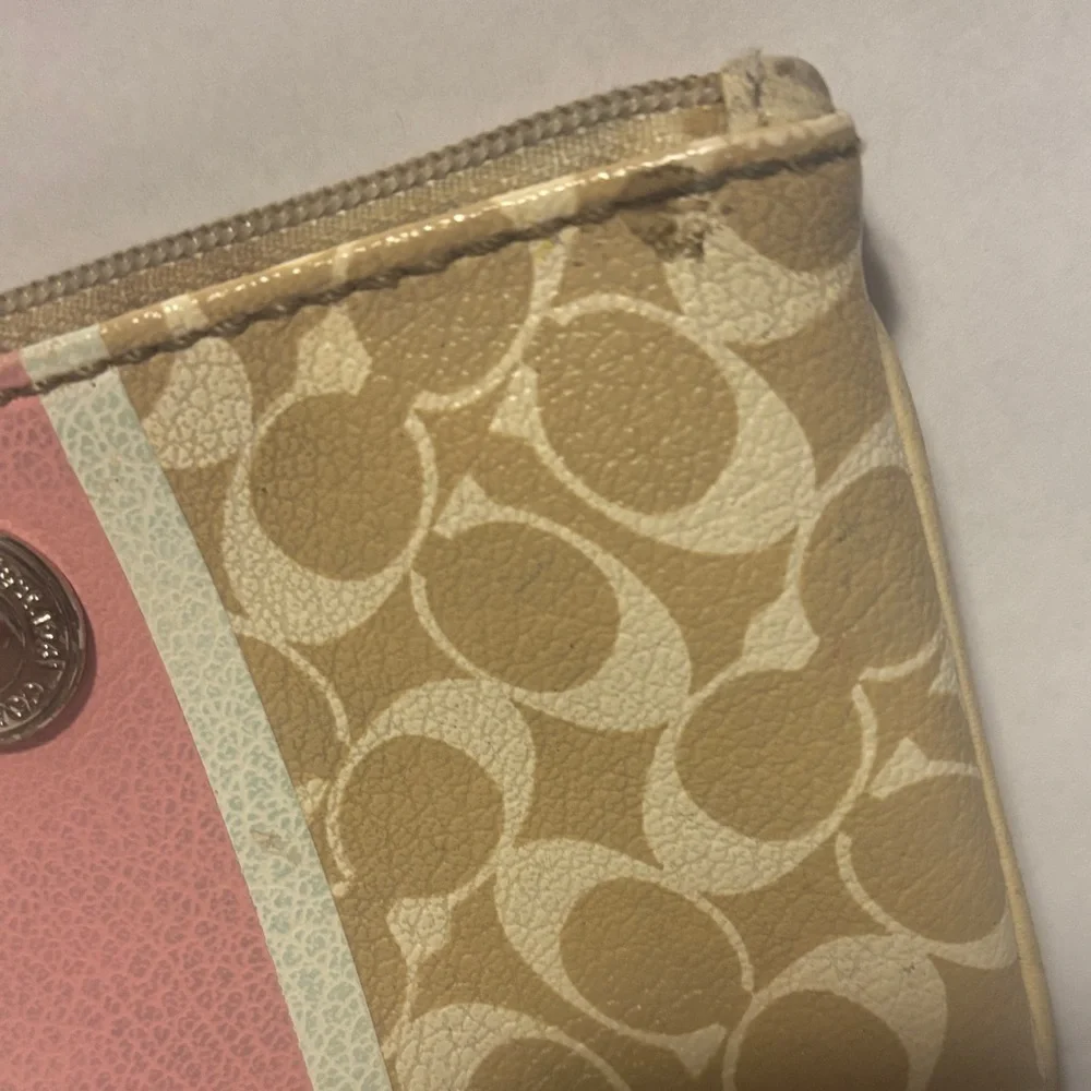 Coach Wristlet Set - Blue, Tan, and Pink - Picture 7 of 13